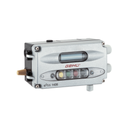 Gemu 1435 ePos Intelligent electro-pneumatic positioner Fiche technique | Fixfr
