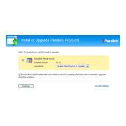 Parallels Plesk Panel 10.4 Manuel utilisateur | Fixfr