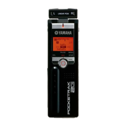 Yamaha POCKETRAK 2G Manuel d'Utilisateur + Chat IA | Fixfr
