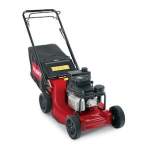 Toro 21in Heavy-Duty Rear Bagger Lawn Mower Walk Behind Mower Manuel utilisateur