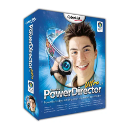 CyberLink PowerDirector 7 Mode d'emploi | Fixfr