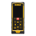 DeWalt DW03201 LASER DISTANCE METER Manuel utilisateur