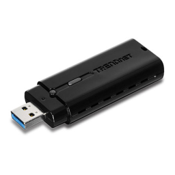 Trendnet RB-TEW-812DRUB2K Wireless AC1750 Router and Two AC1200 USB Adapters Bundle Manuel utilisateur | Fixfr