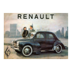 Renault 4 CV, R 1060 : Manuel | Assistance IA &amp; PDF