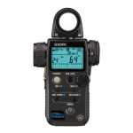 Sekonic L-758D-U DIGITALMASTER Light Meter Manuel utilisateur