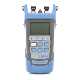 EXFO PPM-350C PON Power Meter Mode d'emploi | Fixfr
