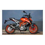 KTM 390 Duke 2018 Manuel utilisateur