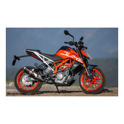 KTM 390 Duke 2018 Manuel utilisateur | Fixfr