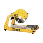 MQ Multiquip MP3 Scies a b&eacute;ton Manuel utilisateur