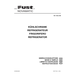 Fust KS 158-IB Mode d'emploi: Chat IA & PDF Download | Fixfr