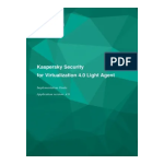 Kaspersky Security for Virtualization 4.0 Light Agent Manuel utilisateur