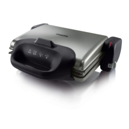 Philips HD4467/90 Gril Manuel utilisateur | Fixfr