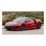 Acura NSX 2017 Manuel du propri&eacute;taire