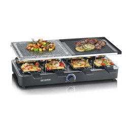 Severin RG 2372 8 personnes Raclette Product fiche | Fixfr