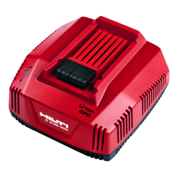 Hilti C 4/36-90, -350, -DC : Mode d'emploi + Chat IA | Fixfr