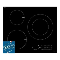 sauter SPI6361B Plaque induction Manuel utilisateur | Fixfr