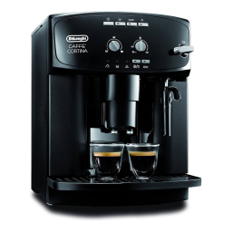 DeLonghi CAFFE CORTINA ESAM 2900 Manuel utilisateur | Fixfr