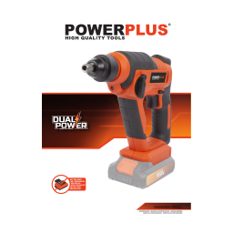 Powerplus POWDP15600 HAMMER DRILL 20V (NO BATT.) Manuel du propriétaire | Fixfr
