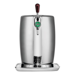 Krups YY4130FD BEERTENDER SILVER Tireuse &agrave; bi&egrave;re Product fiche