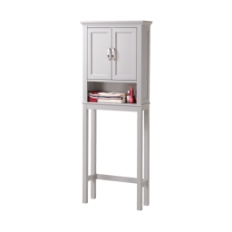 Elena 2-Door Over-The-Toilet Spacesaver Bathroom Storage Shelf/Cabinet