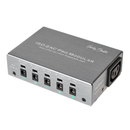 Harley Benton PowerPlant ISO-2AC Pro Modular Guide de démarrage rapide | Fixfr