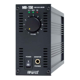 APART MB150 Manuel utilisateur | Fixfr