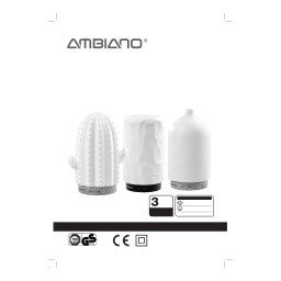 Ambiano GT-SF-DHU-01 Design Humidifier Manuel utilisateur | Fixfr