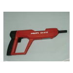 Hilti DX E72 Manuel utilisateur