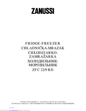 Zanussi ZFC22/9RD Manuel utilisateur | Fixfr