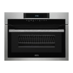 AEG KMS761000M Four compact 45 cm Manuel utilisateur