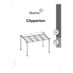 Blooma Clipperton 3 x 4 m Manuel utilisateur