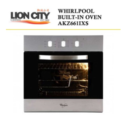 Whirlpool AKZ 512/IX Manuel utilisateur | Fixfr