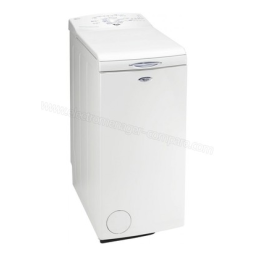 Whirlpool AWE 7728 Washing machine Manuel utilisateur | Fixfr