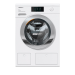 Miele WTR860WPM PWash&amp;TDos 8/5kg Lave-linge s&eacute;chant WT1 Manuel utilisateur