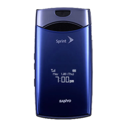 Sanyo Katana Manuel utilisateur | Fixfr