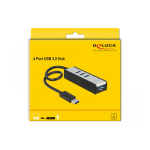 DeLOCK 62534 USB 3.0 External Hub 4 Port Fiche technique