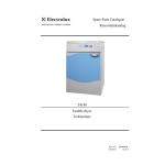 ELECTROLUX LAUNDRY SYSTEMS T4190 Manuel utilisateur