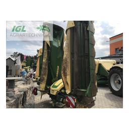 KRONE EasyCut B 870: Notice d'Utilisation + Chat IA | Fixfr