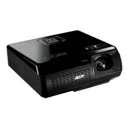 Acer S1200 Projector Manuel utilisateur | Fixfr