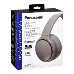 RB-M700BE-C | Panasonic RB-M700BE-K Casque audio ou écouteurs sans fil / Bluetooth Manuel du propriétaire | Fixfr