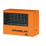 Robur M SERIES WALL MOUNTED HEATER Manuel utilisateur