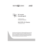 mundoclima Series MUCSR-H3 &ldquo;Cassette Full Inverter H3&rdquo; Split Cassette Guide d'installation