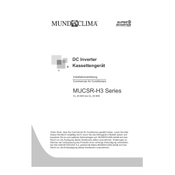 Series MUCSR-H3 “Cassette Full Inverter H3”