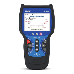 Innova 3160 Manuel d'utilisateur + Chat IA | Fixfr