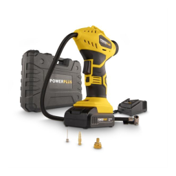 Powerplus POWX1700 AIR PRESSURE PUMP 18V LI-ION Manuel du propriétaire | Fixfr
