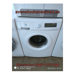 Electrolux EWF127570W Manuel utilisateur | Fixfr