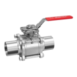 Gemu B22 Manually operated 2/2-way ball valve Mode d'emploi