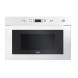 Whirlpool AMW 496 WH Manuel utilisateur | Fixfr