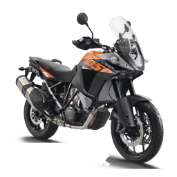 KTM 1050 Adventure 2016 Manuel utilisateur | Fixfr