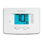 Braeburn 500C Builder Mechanical Thermostat - Celsius Manuel utilisateur